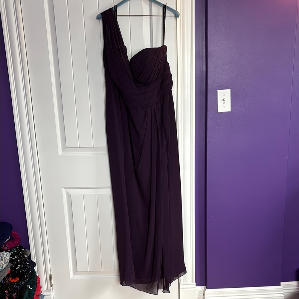 Elegant Purple Evening Dress